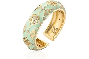 Four Leaf Clover Statement Rings: A Touch of Luck and Style for Women