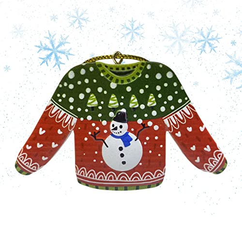 Dunzoom 77-teiliges Winter-Pinnwand-Set – Mit Hässlichen Weihnachtspullover-Motiven, Bordüren & Weihnachtsbaum-Ausschnitten