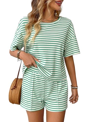 Ensemble d'été pour femme avec short taille haute anti-chaleur style chic casual