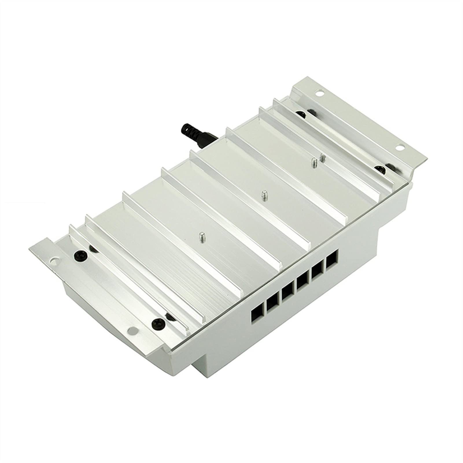 Onduleur Solaire, Contrôleur de charge solaire 40a avec télécommande 2 m LCD 12V 24V Régulateur chargeur voiture Dual 5V USB Inverseur régulateur(30A)