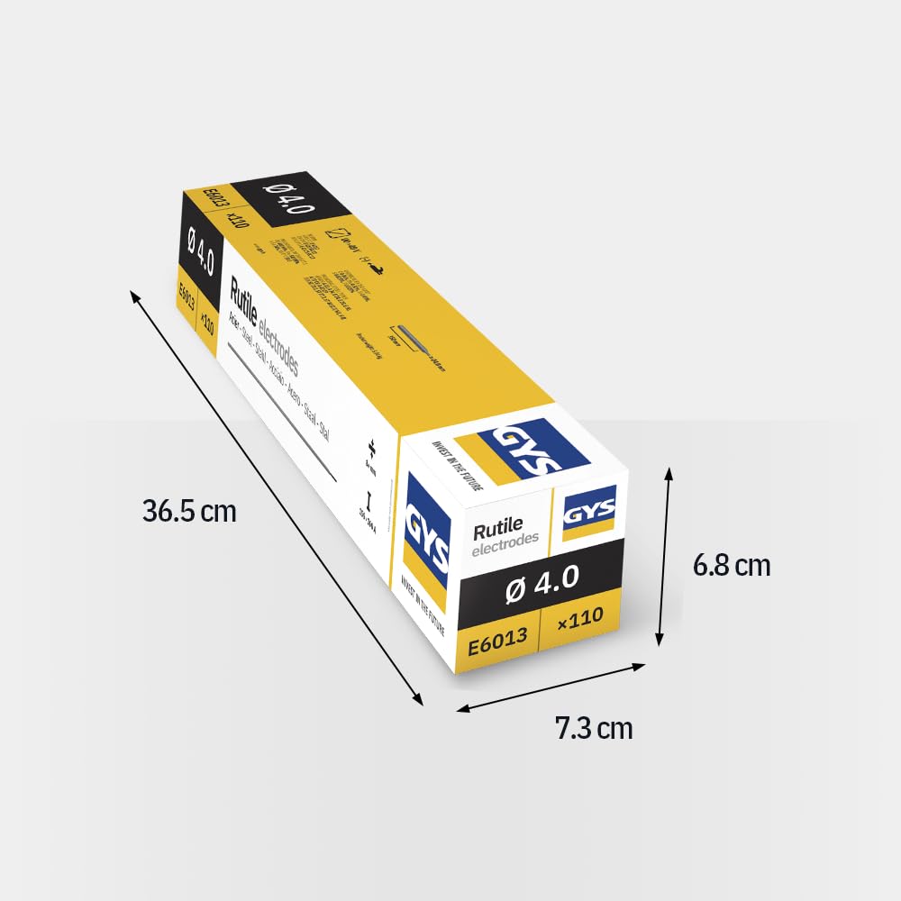 Gys 110 Elettrodi Rutili E6013, Diametro 4.0 Mm - 085053