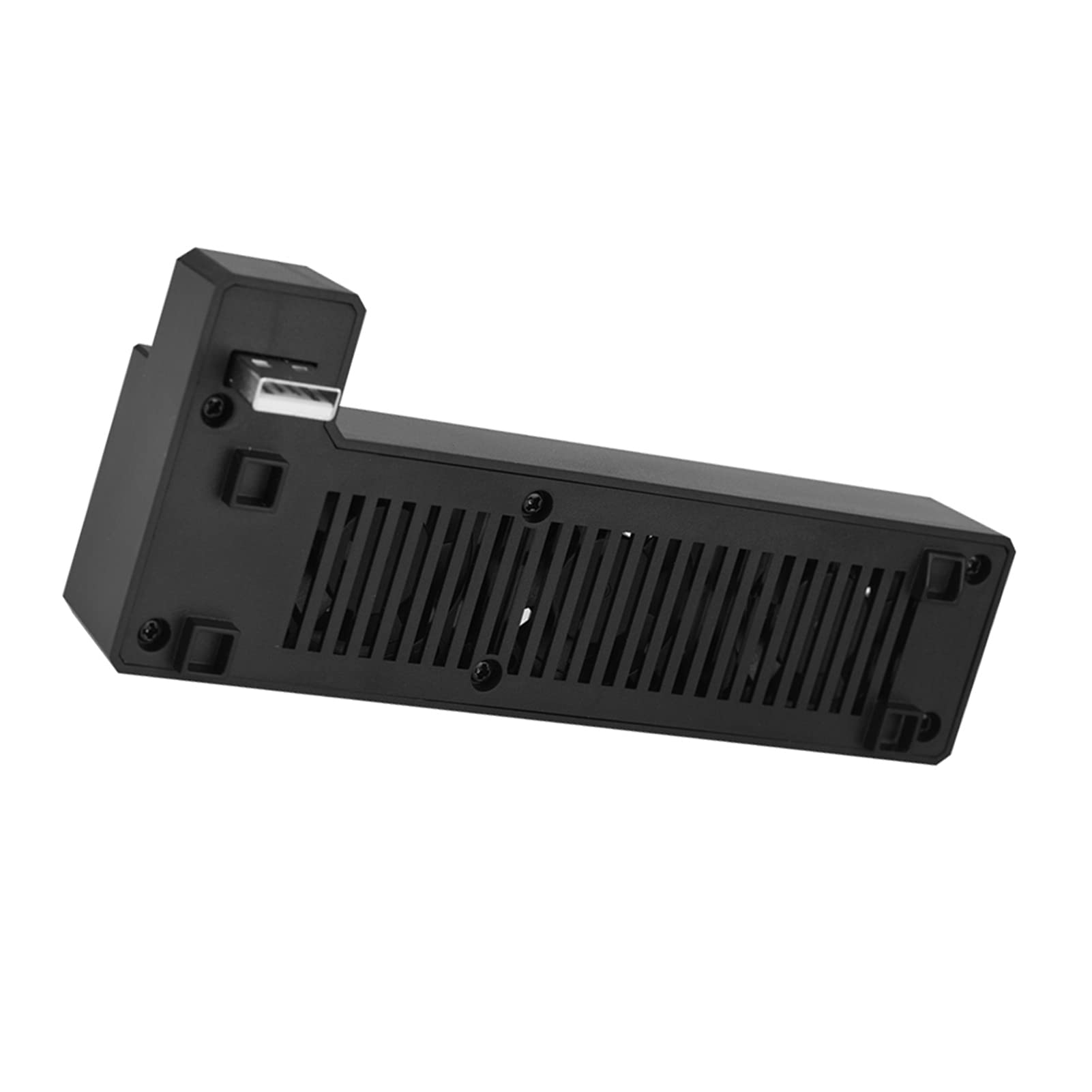 Generic Ventilateur de Refroidissement Externe Portable ONE X, Réduction Efficace de la Chaleur pour Console de Jeu, Interface USB, Matériau ABS Noir