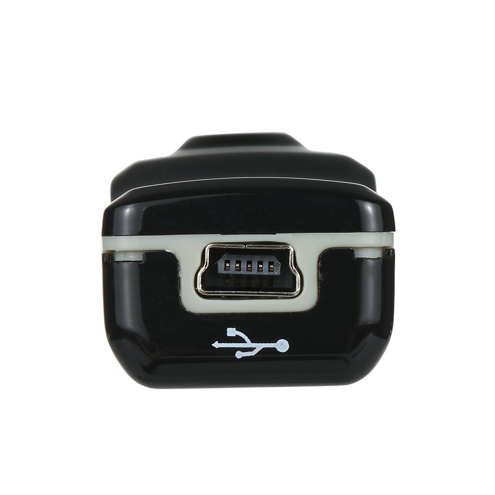 Enregistreur vidéo numérique portable Mini moniteur DV Micro caméra de poche parfaite pour la maison et le bureau Noir