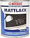 Produktbild Wilckens Kunstharz Mattlack für Innen und Außen, 750 ml, Schwarz