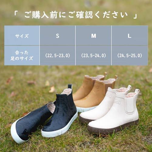 レインブーツの履き口とかかと部分の仕様