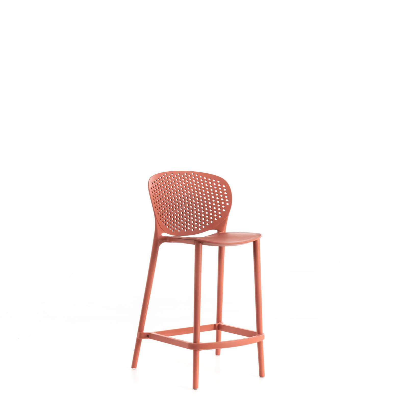 Chaise en polypropylène Spot Stones ergonomique et empilable pour cuisine