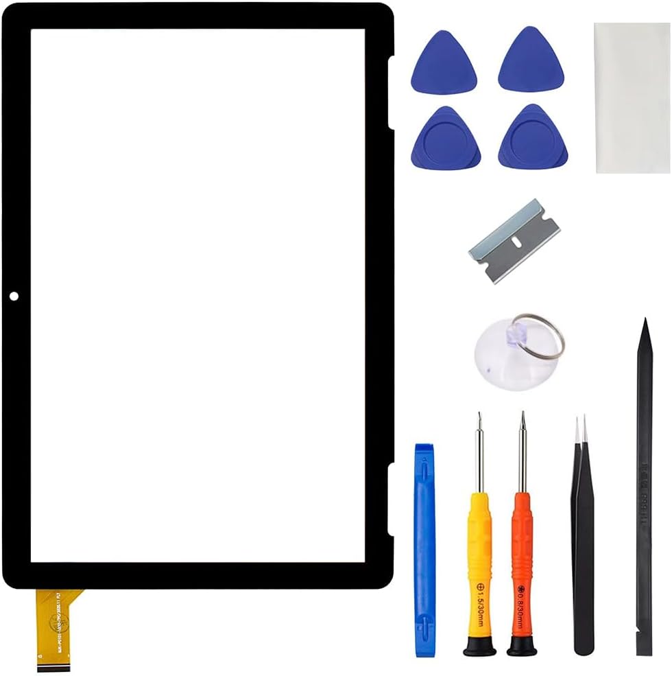 for Onn 10.1 Inch Tablet Screen Replacement 2APUQW1027 Model 100011886 Digitizer Front Glass Touch Screen