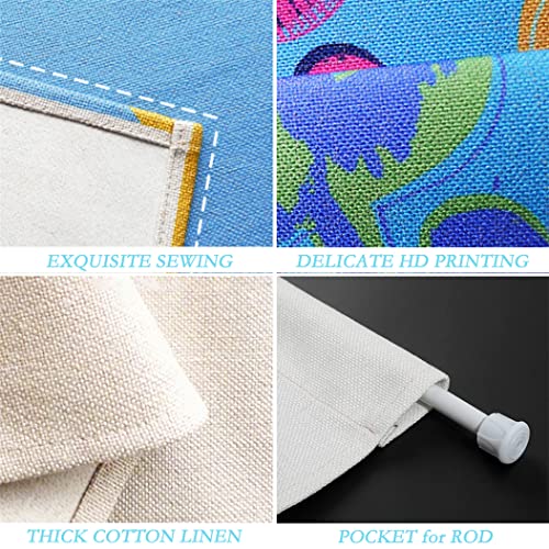 Rloncomix Japanese Noren Door Curtain Traditional Chinese Ink Horses Painting Doorway Curtain Tapestry For Entrance Hanging Home Decor, 33.5" X 47.2" #TOP1