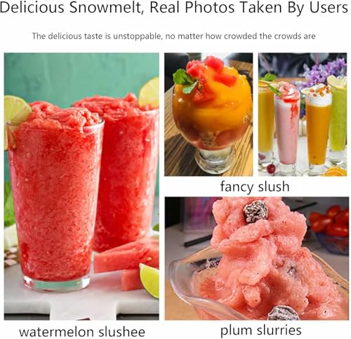 Slushy-Maschine, 12Lx2-Tank-Slushie-Maschine für Zuhause, 800-W-kommerzielle Slushy-Maschine für automatische Reinigung, für Supermärkte, Cafés und Restaurants zu Hause – Bild 5