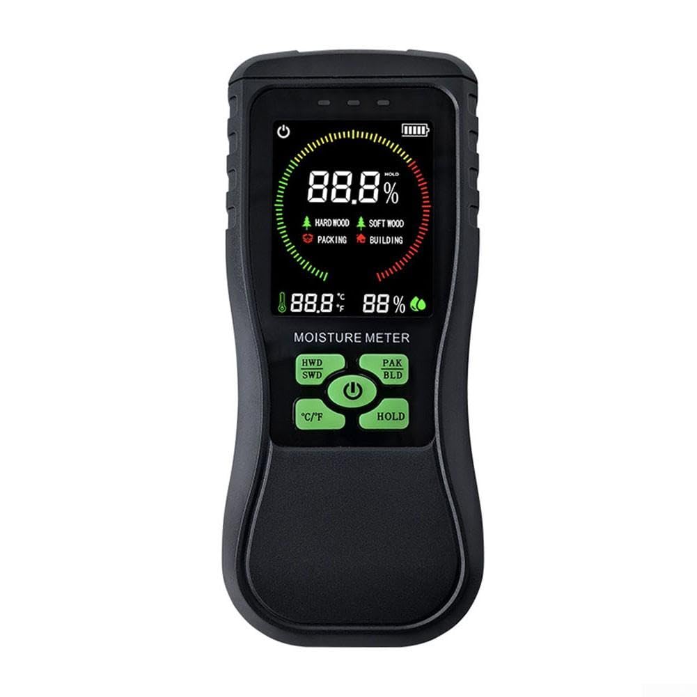 Igrometro per pini HY18 Display LCD Allerta Acustica Igrometro