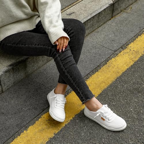 STQ Women Slip On Shoeswith Orthopedic Insole Low Top Classic Fashion Canvas Sneakers | Plantar Fasciitis Shoes2