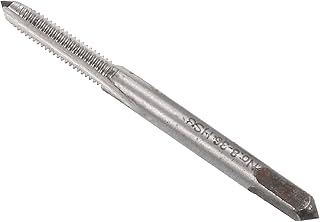 CoCud Thread Milling Taps, 8#-36 UNF Thread 2B, High Speed Steel Machine 3 Straight Flutes Screw Threading Tool - (Applications: for Tapping Drilling Machine), 1-Piece