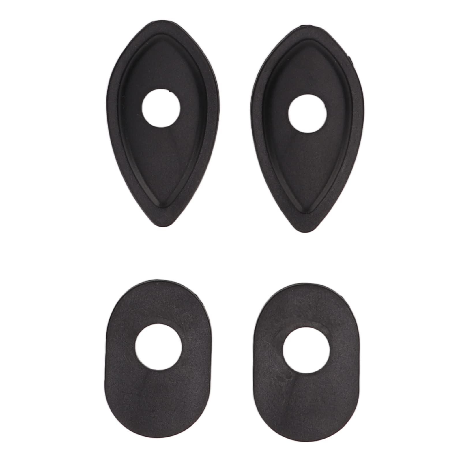 KIMISS 4 Pcs Turn Signal Adapters Spacers,KMISS Plastic Turn Signal Indicator Spacer Adapter for INTEGRA CRF250L CBR1000RR CBR600RR CBR600 F CB1300S(Black)