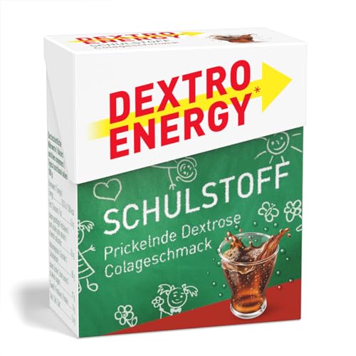 DEXTRO ENERGY SCHULSTOFF COLA - prickelnder Traubenzucker für jede Prüfung, schnell verfügbare Kohlenhydrate, perfekt zu portionieren