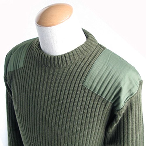 Amazon.co.jp: アメリカ軍 コマンド セーター XL フォリッジ アクリル