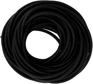 10m/32.8FT Natural Latex Rubber Tubing, Highly Elastic Slingshot Catapult Tube Speargun Band, Non-Toxic Latex Tube Rubber Hose for Outdoor Hunting/Fitness/Exercises/Sports