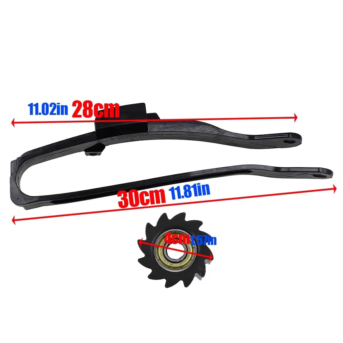 Guía De Cadena Deslizante para YZ250X para YZ450F para WR250F para WR450F para YZ WR para YZ125 para YZ250 para YZ250F Guía Y Tensor
