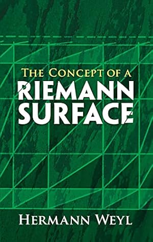 Book cover The Concept of a Riemann Surface (Dover Books on Mathematics)