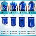 Premium Dry Bags Waterproof, drybag, Dry Sack with Phone Waterproof Bag and Long Backpack Adjustable Shoulder Straps Included (Blue, 20 L)