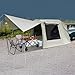 RocoReny Versatile Car Camping Tent, SUV Tailgate Attachement Awning Outdoor Tent with Awning & Canopy for Trucks SUV Vans Camper Trailer Outdoor Camping