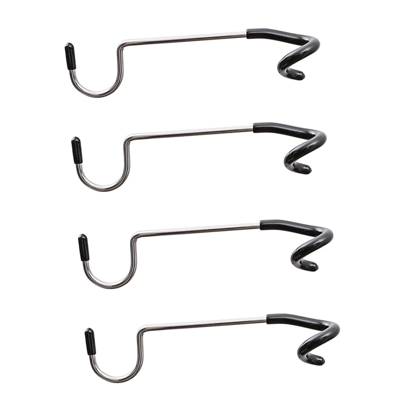 MUSISALY 4Pcs Versatile Camping Light Hooks Tent Lamp Hangers with Skid Sleeve Easy to Install for Outdoor Activities Hiking Fishing and More