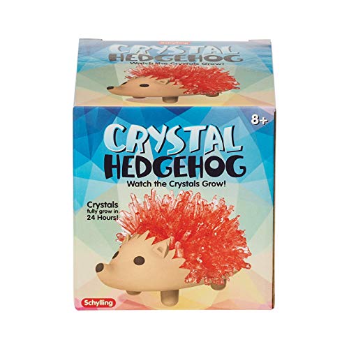 Hérisson en cristal Schylling, objet anti-stress premium