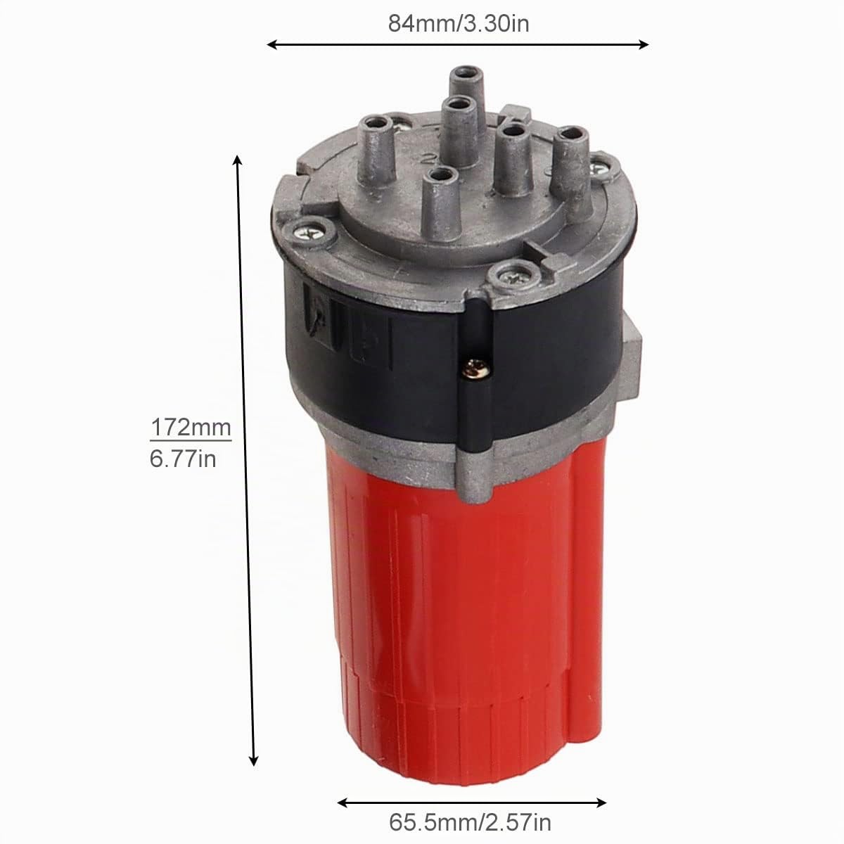 Dixie, kit di 5 clacson musicali da 12 V, 125 dB, 5 potenti trombe super forti con compressore per qualsiasi veicolo da 12 V, auto, camion, barche (argento)