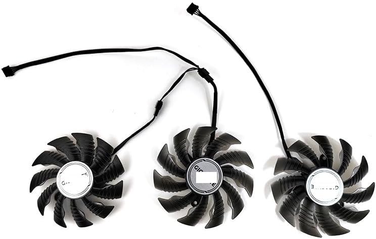Graphics Card 87MM 82MM PLA09215S12H T129215SU RTX 3080 Eagle GPU Fan Compatible with RTX 3080 3080Ti 3090 Graphics Card Cooling Fan