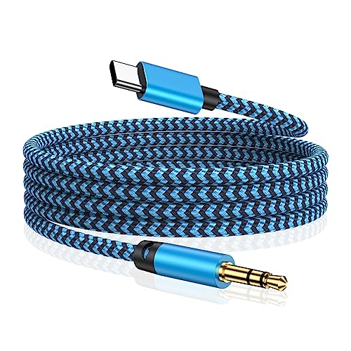 Auto Aux Kabel f&uuml;r Samsung, 1M USB C auf 3,5mm Klinke Audiokabel Adapter, Klinke auf USB C Aux Kabel Auto Handy f&uuml;r Samsung Galaxy A56 5g/A55/A54/A17/A16/A15/S25/S24 Ultra/S23/S22/S21, iPhone 17/16/15