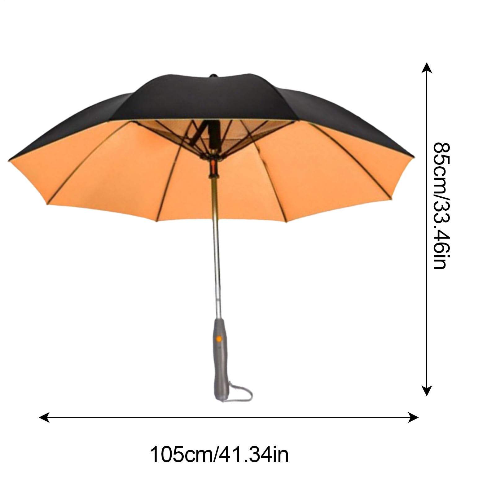 Parapluie de pour la pluie | Parasol avec ventilateur et brume