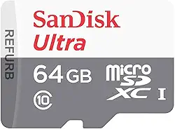 Cartão Memória MicroSD/Micro SDXC 64GB Ultra 80MBs Sandisk