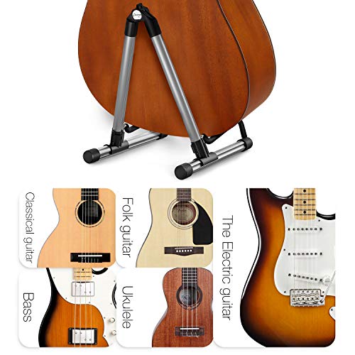 Donner Support Guitare Pliable Porte guitare universel pliable Repose guitare pour Guitare Acoustique, Electrique, Basse… - Les Beatles, Paul McCartney, John Lennon, RIngo Starr, George Harrison Donner Support Guitare Pliable Porte guitare universel pliable Repose guitare pour Guitare Acoustique, Electrique, Basse… – Image 7