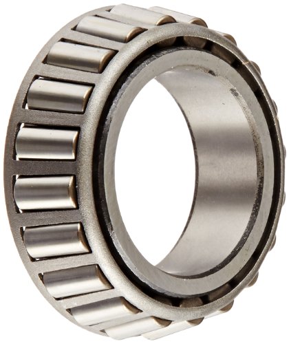 Timken 13687 Tapered Roller Bearing, Single Cone, Standard Tolerance, Straight Bore, Steel, Inch, 1.5000
