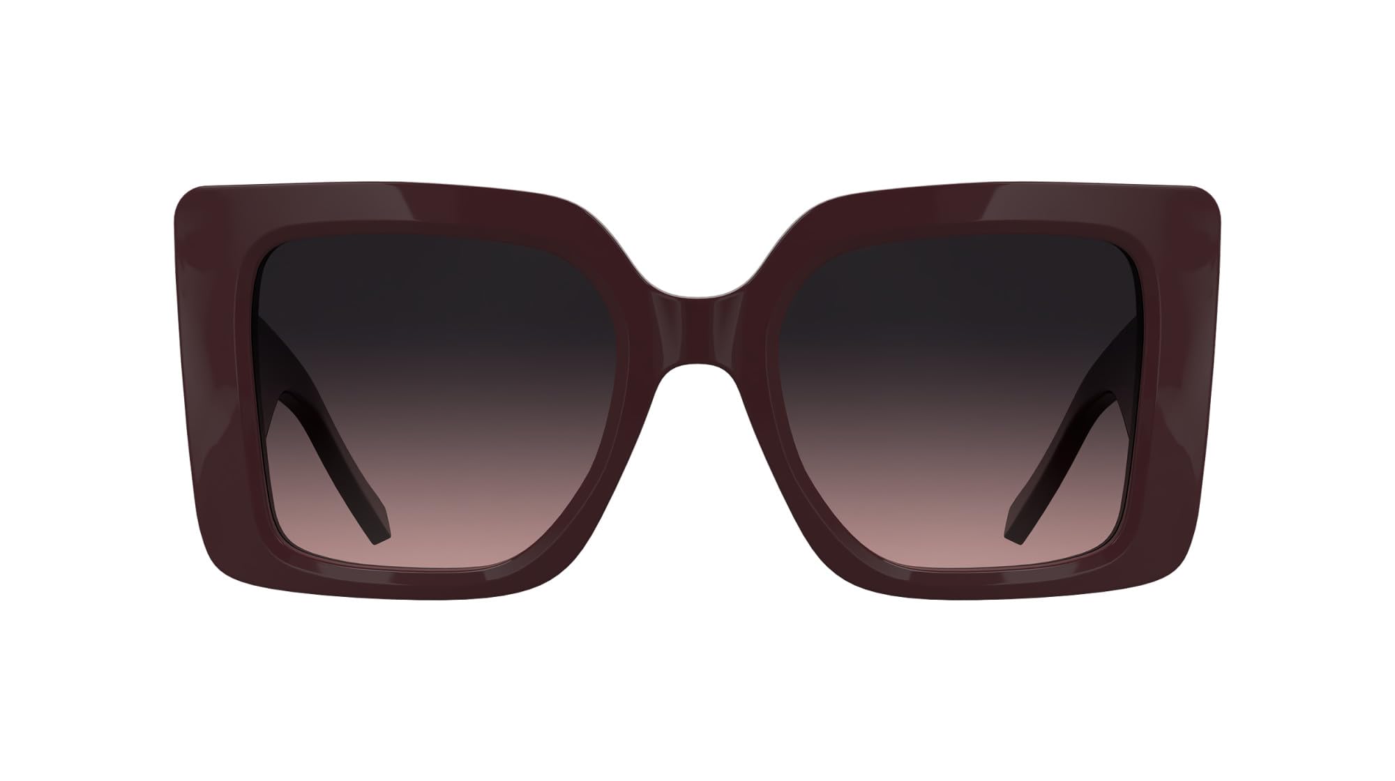KARL LAGERFELD Women's Sunglasses KL6203S - Burgundy with Gradient Violet/Rose Lens