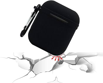 kith AirPods ブラック イヤホンケース ストラップ付き Amazon | Apple AirPods ケース シリコンカバー ネックストラップ付き