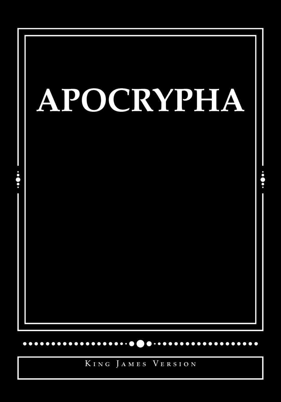 Apocrypha: King James Version
