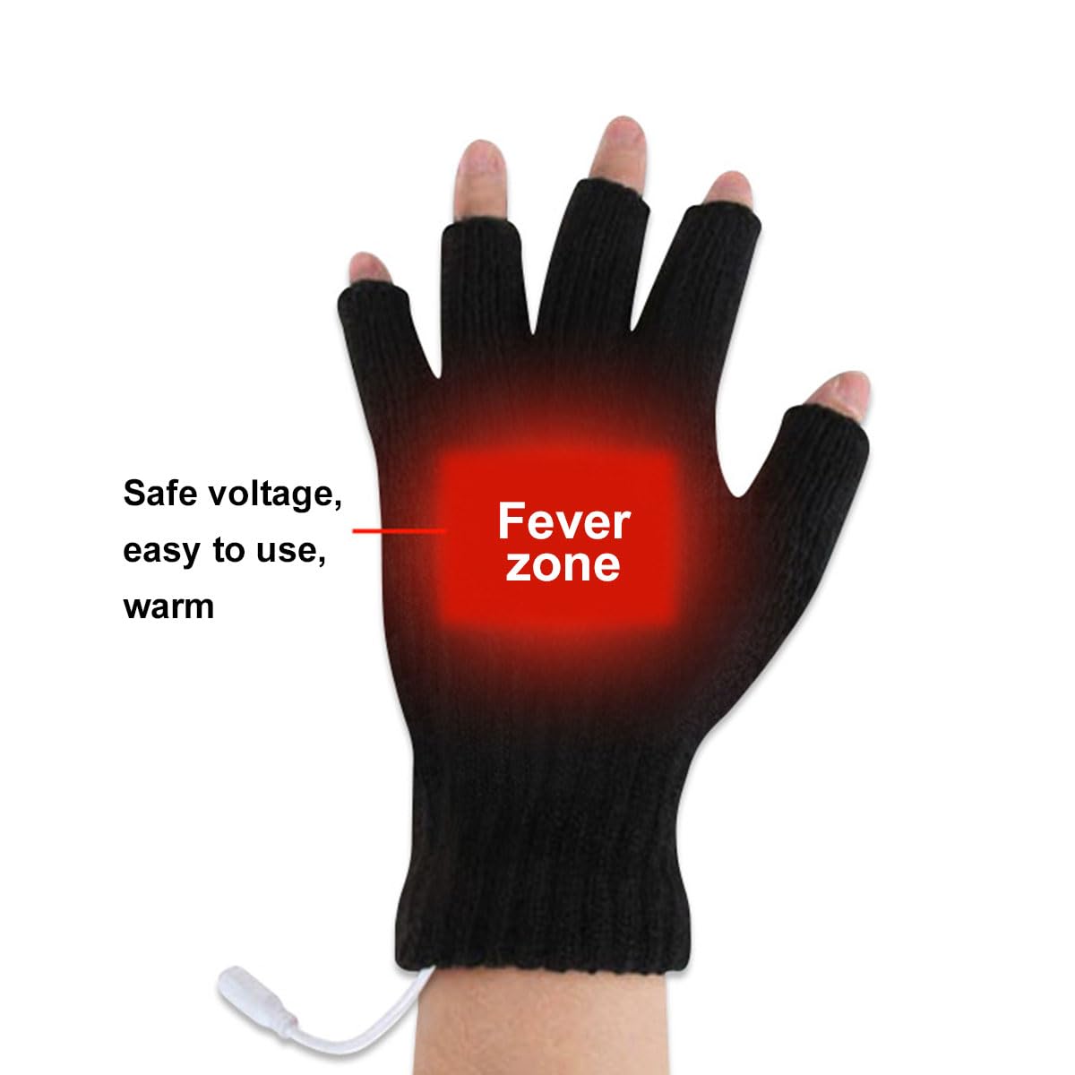 Guanti Riscaldati Guanti Elettrici Invernali Ricaricabili USB Per Sport