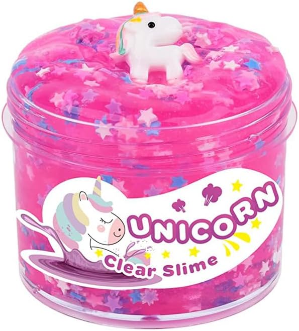 Miniatura 6 de Kayswang Kit de slime de gelatina, paquete de limo de mantequilla, slime elástico crujiente, masilla suave, juguete para aliviar el estrés, regalos