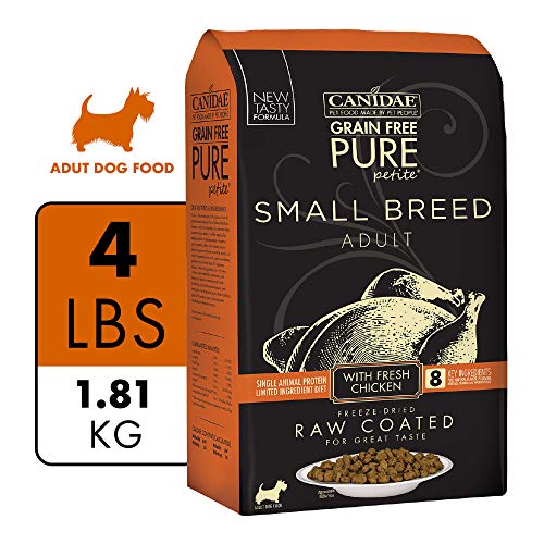 Canidae PURE Petite Limited Ingredient Premium Small Breed Adult Dry Dog Food, Chicken Recipe, Freeze Dried Raw Coated… - Image 6