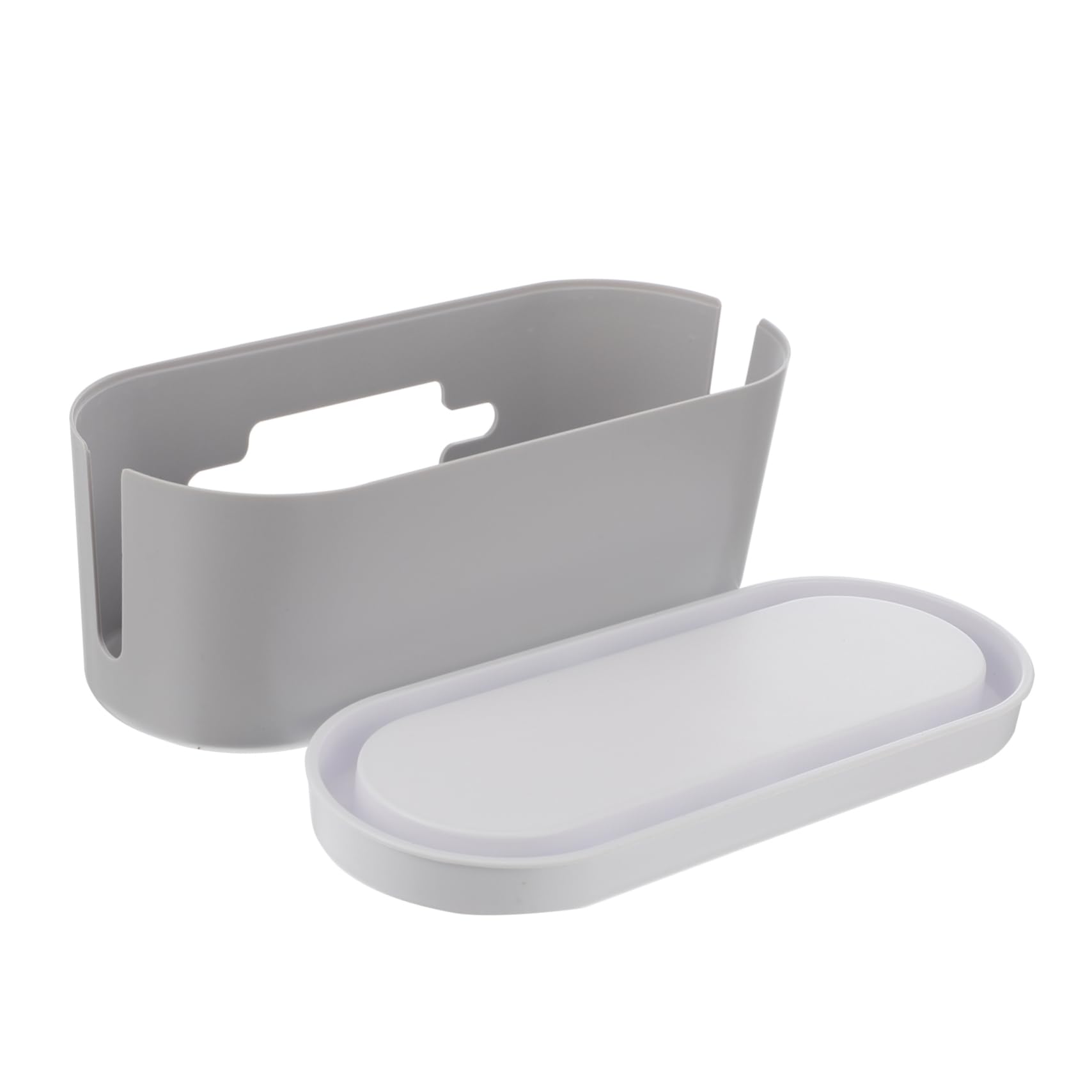 FELTECHELECTR 1pc Cable Organizer Box for and Cords Storage Holder Heat Dissipation Design Prevents Access Pets Multipurpose Simple