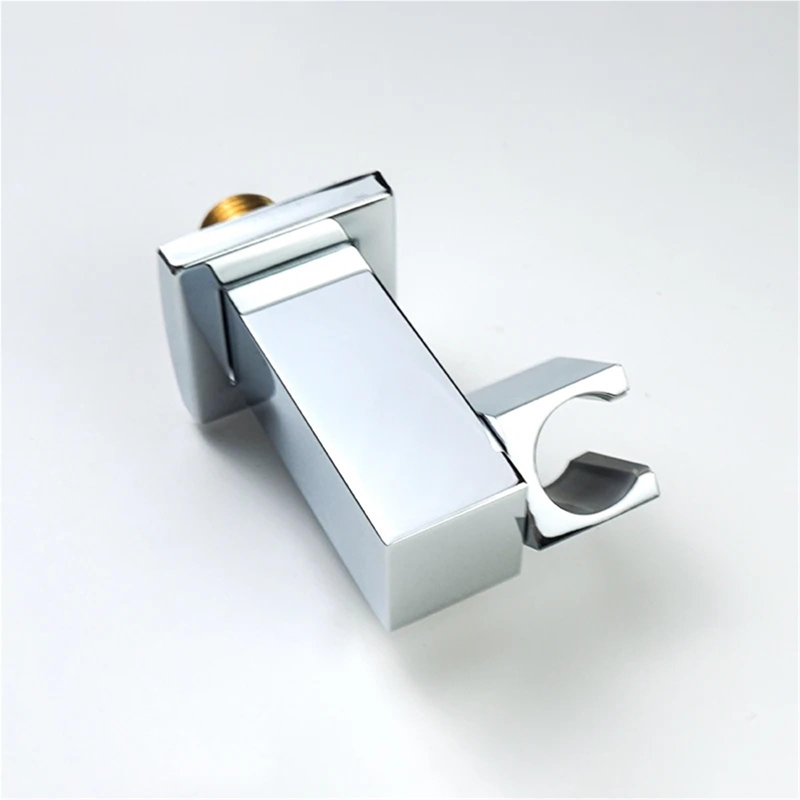 Cabezal de ducha de mano de latón pulido de repuesto contemporáneo, cuadrado, redondo, ovalado, para sistema de ducha de baño, juego de ducha G