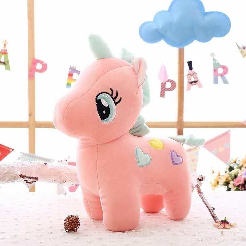Image of Storescent Soft Toys for Kids, Stuffed Animal Plush Soft Toys for Boys and Girls | Unicorn Plushie Toy (Unicorn Pink 25cm)