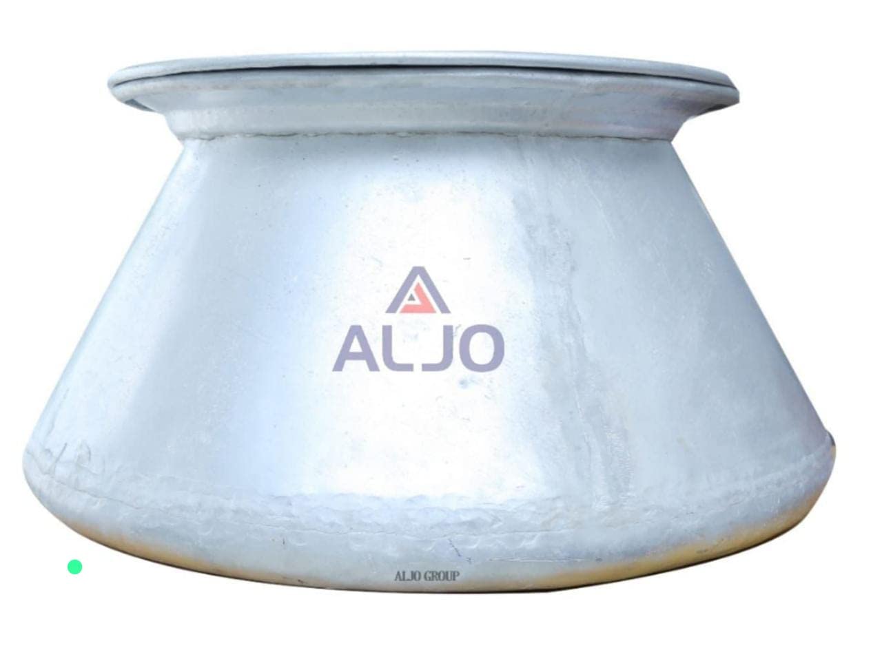 Aljo Fabrication Biryani Pot Hand Made biryani Chembu with 5mm thinkness Bottom 12 LTR