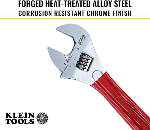 Miniatura 4 de Klein Tools 507-10 llave inglesa ajustable de capacidad extra, 10pulgadas