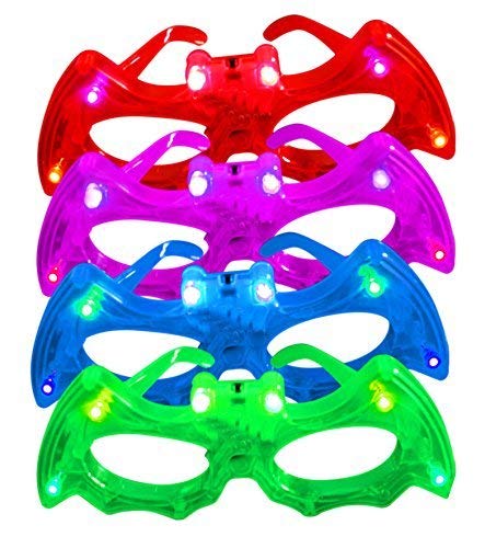Image of KYNA Set of 6Pcs LED Flashing Light Goggles for Kids Girls & Boys Party Supplies for Children