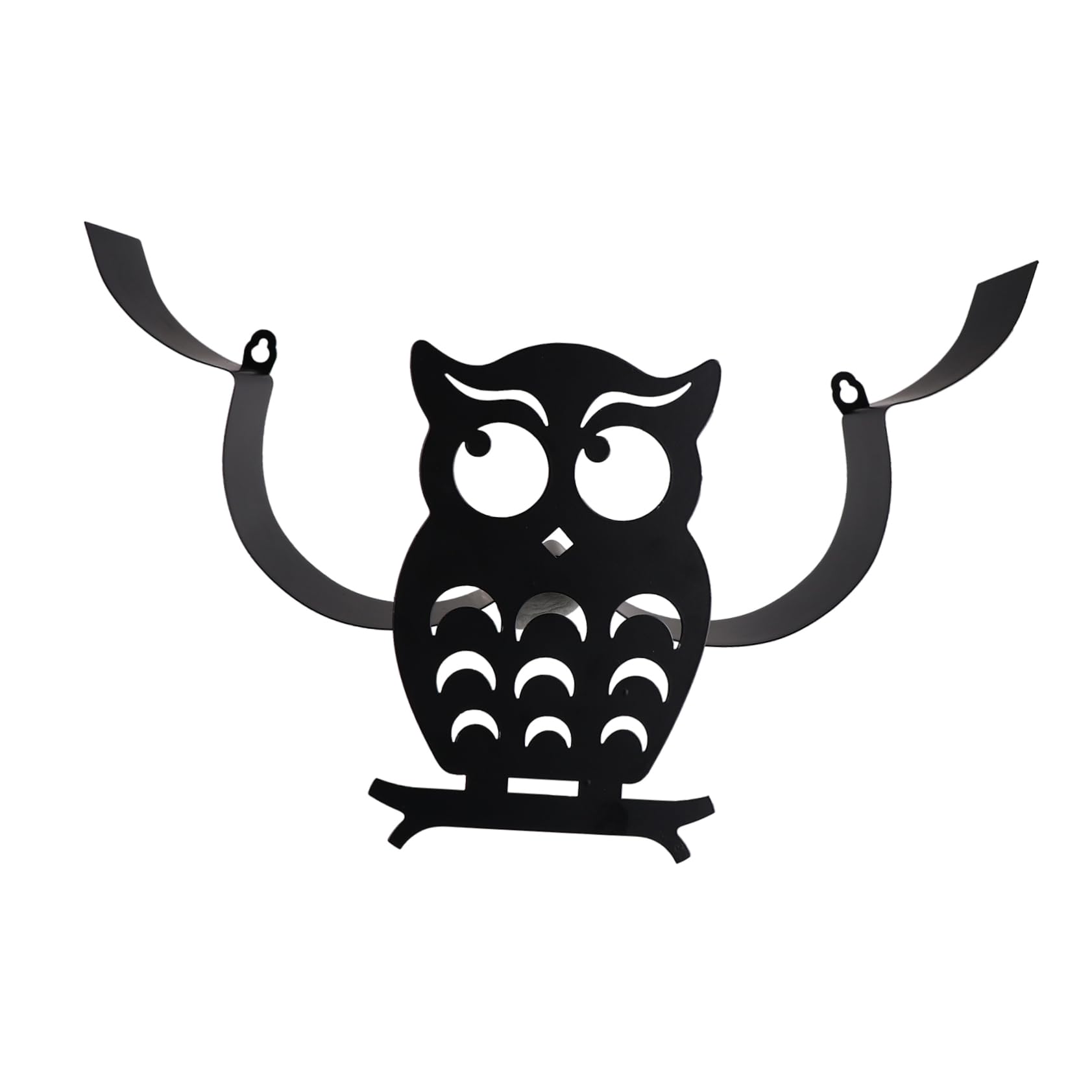 Étagère murale hibou OUNONA support serviettes en fer cuisine salle de bain