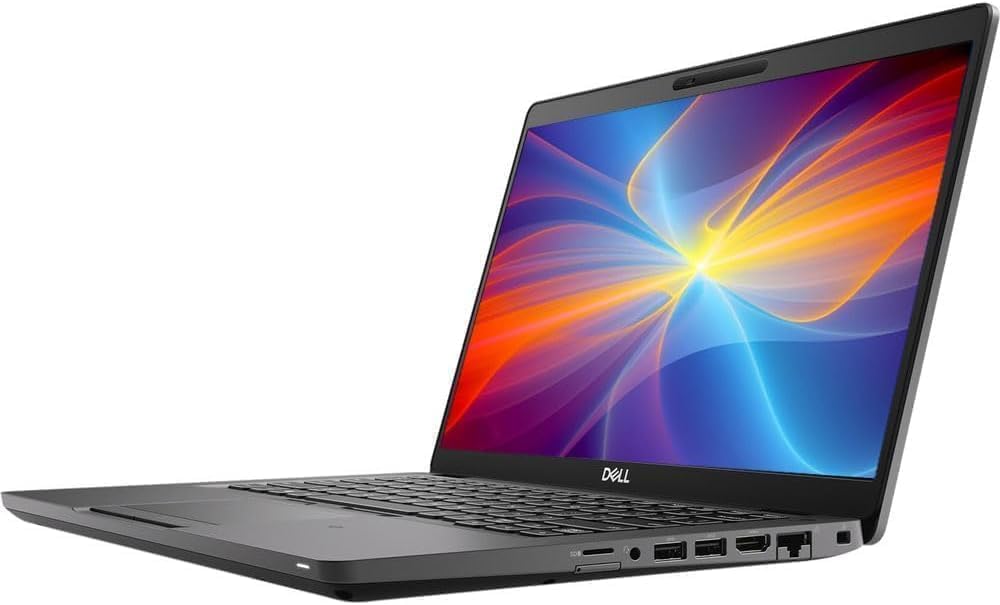 Dell Latitude 5400 35,6 cm (14") Notebook, Intel i5-8365U, 16 GB di RAM, 512 GB SSD, Windows 11 Pro, Nero (Rinnovato)
