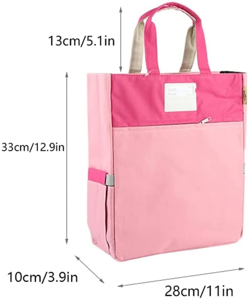 Mappe Schnellhefter Aktenordner Multi -Dokumenten -Tasche Schulterkreuzkörperpaket hoher Kapazität Einkaufstasche mit Reißverschlussanmeldungsordner Student Canvas -Tasche Sammelmappe (Color : Grey)