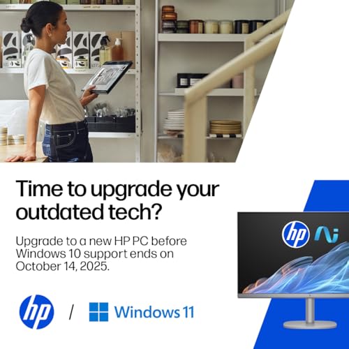 HP OmniDesk AI Tower Desktop PC | Intel® Core™ Ultra 7 265 Processor | 16GB DDR5 RAM | 1TB SSD | Intel® Graphics | Windows 11 Home | Dark Wood and Jack Black | M03-0003sa - Image 3