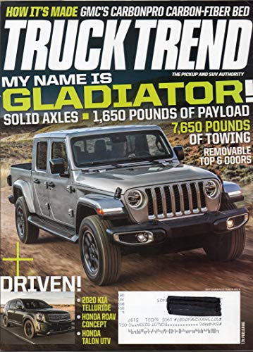 TRUCK TREND THE PICKUP AND SUV AUTHORITY October 2019 Magazine HOW IT'S MADE: